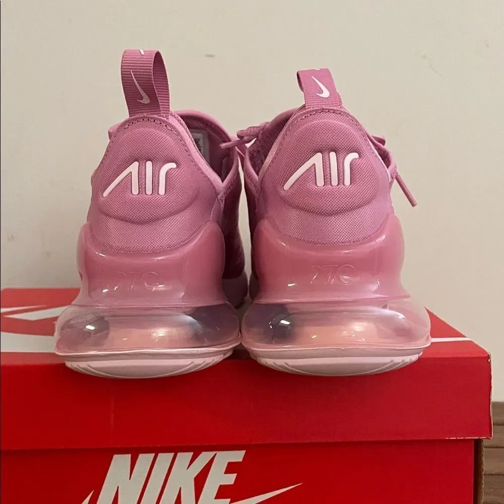 Nike Air Max 270 Magic Flamingo/Pink Foam Women Size 8.5/Kid Size 7(HQ1553-646)